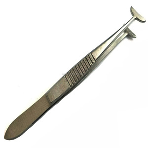 คีมจับยึดดวงตา WORLD PRECISION SURGICAL รุ่น WPS-EF-04 ขนาด 4 นิ้ว เครื่องมือผ่าตัดหู คอ จมูก ทำจากสแตนเลสสตีล สำหรับจับยึดดวงตาอย่างแม่นยำ - Product Image 1