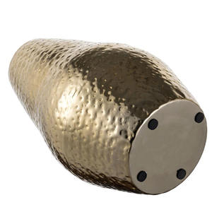 Latest Design Metal Flower <b>Vase</b> Gold Hammered Finished Perfect For Wedding & Living Area Decoration Tabletop <b>Vase</b> - Product Image 3