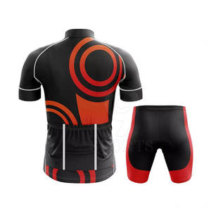 ชุดปั่นจักรยานสำหรับผู้ชายผ้าซับเหงื่อสำหรับฝึกซ้อมปั่นจักรยานทุกวันแบบเย็บคงทน - Product Image 2