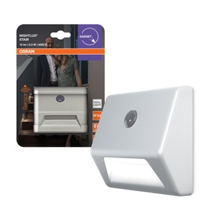 Luce notturna a LED per scale Nightlux con sensore crepuscolare e di presenza IP54 (Ledvance 530951) - Product Image 2
