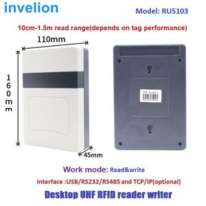 UHF <span class=keywords><strong>RFID</strong></span> 데스크탑 리더 라이터 860-960MHz |   ISO18000-6C EPC Gen2 |   USB RS232 <span class=keywords><strong>TCP</strong></span> <span class=keywords><strong>IP</strong></span> <span class=keywords><strong>RFID</strong></span> 리더기 - Product Image 2