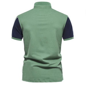 Polo de Golf de Diseño para Hombre, 100% Poliéster, con Logotipo Personalizado por Sublimación, de Alta Calidad OEM - Product Image 4