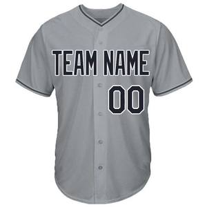 Maillot de baseball personnalisé adulte boutonné nom de l'équipe numéro uniformes hommes jeunes sublimation polyester prix de gros maillot - Product Image 1