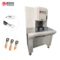 Machine à sertir les bornes CNC TR-30TS avec servomoteur, précision de 0,03 mm, capacité de 600-1800 pièces/heure pour le sertissage des cosses de câbles électriques