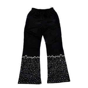 Pantalones Deportivos Casuales de Cintura Media, Holgados y Acampanados, Fabricados a Medida por el Fabricante OEM, con Cierre de Botones y Anti-Pilling - Product Image 4