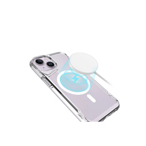 Netzy T-Max pour Magsafe Compatible Étui en silicone transparent mince pour iPhone 14 Plus Housse de protection en silicone souple Nouveau - Product Image 3