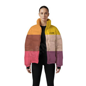 เสื้อแจ็คเก็ตบับเบิ้ลสำหรับผู้หญิง ผลิตจากวัสดุที่ทนทาน ออกแบบโลโก้เองได้  เนื้อผ้านุ่ม เหมาะสำหรับการเดินทาง - Product Image 1