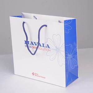 Sacs de courses en papier de luxe écologiques et recyclables en gros, avec taille et logo personnalisés, imprimés en offset pour l'emballage domestique - Product Image 4