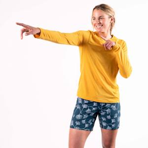 Short de vélo confortable pour femme-Tissu taille haute et extensible, parfait pour les séances de cyclisme et d'entraînement - Product Image 1