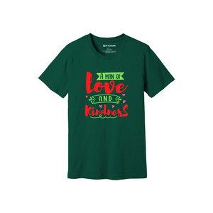 เสื้อยืดผ้าฝ้าย100% พิมพ์ลายด้วยความมีน้ำใจขนาด160 180ถึงหนักมี12สีที่สามารถปรับแต่งดีไซน์และการจัดวางของคุณเองได้ - Product Image 5