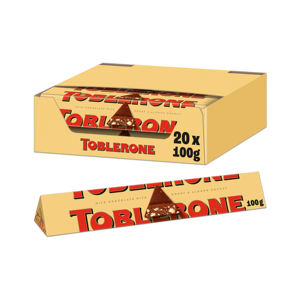 BARRA DE CHOCOLATE CON LECHE TOBLERONE de chocolate en venta - Product Image 1