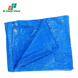 Light Duty PE Tarpaulin Waterproof Sheet for Covering Goods and Building Materials - Product Image 5