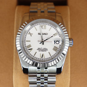 Reloj Mecánico Automático para Hombre, Popular, Resistente al Agua, de Acero Inoxidable, con Cristal de Zafiro Blanco, Correa de 22 mm - Product Image 2