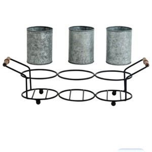 Estante de almacenamiento de cocina hecho a medida más vendido, organizador de herramientas de hierro galvanizado para utensilios y utensilios de cocina - Product Image 3