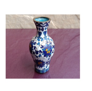 Vase à fleurs et pot de jardin en métal poli brillant, durable et fait main, pour la décoration de la maison et des fêtes de mariage - Product Image 5