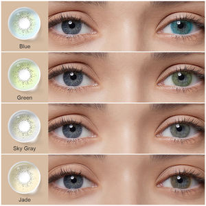 무료 콘택트 렌즈 프레쉬 고 연간 아이 렌즈 내츄럴 컬러 렌츠 드 콘택트 소프트 화장품 컬러 콘택트 렌즈 - Product Image 1