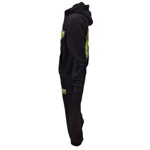 Ensemble de survêtement décontracté pour homme, personnalisé par le fabricant, style streetwear, imprimé en relief, en molleton de coton, deux pièces (hoodie et pantalon de survêtement), respirant - Product Image 2