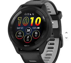 Reloj Inteligente para Correr CHART TOPPING Garmin Forerunner 265, Pantalla AMOLED a Color, Métricas de Entrenamiento y Información de Recuperación, Negro - Product Image 2