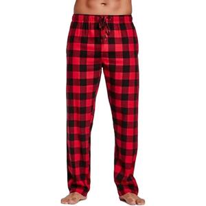 Pijama informal de franela para mujer Top ligero de dos piezas de cintura alta y pantalones con bolsillos - Product Image 3