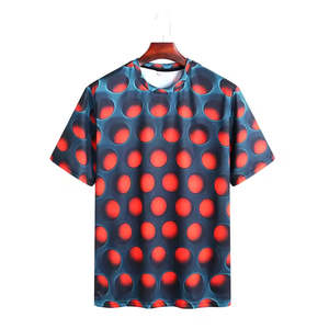 Diseña tu propio algodón poliéster al por mayor sublimación completa camisetas para hombres s logotipo personalizado hombres Fitness sublimación camiseta - Product Image 4