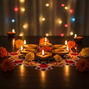 Diya de Madera Ecológica Hecha a Mano, Deepak de 3 Pulgadas, Sin Químicos, Diseños Naturales Orgánicos, Paquete de 12 Piezas para Pooja, Diwali, Religioso - Product Image 3