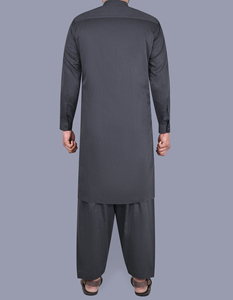 ปากีสถานชุดเสื้อผ้ามุสลิมแขนยาวระบายอากาศน้ำหนักเบา2ชิ้น - Product Image 4