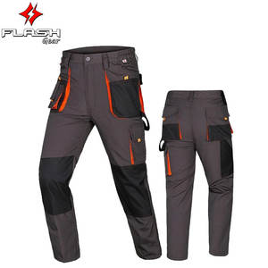 Ensemble veste et pantalon de travail multi-poches pour hommes outil de travail résistant à l'usure poches pantalons vêtements de travail durables activités de plein air - Product Image 1
