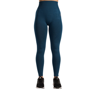 Pantalon de yoga côtelé pour femmes de qualité supérieure Leggings en maille sans couture avec logo d'entreprise personnalisable Scrunch Butt - Product Image 1