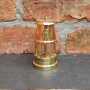 Lampe de mineur en laiton/fer de couleur personnalisée, lampe à huile artisanale pour mariage, qualité de luxe, design suspendu - Product Image 5