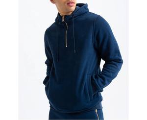 Ensemble deux pièces décontracté pour homme : Haut court à capuche slim couleur unie et pantalon tricoté respirant – Nouvelle collection été – Vente en gros - Product Image 4