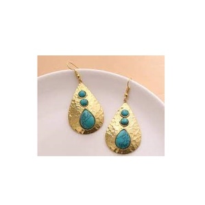 Boucle d'oreille en laiton de qualité supérieure, boucle d'oreille perforée en laiton au prix de gros et produit fait à la main à bas prix - Product Image 5