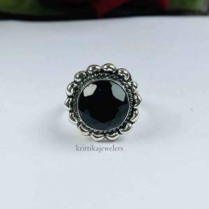 Anillos de piedras preciosas de Plata de Ley 925 sólida hechos a mano, joyería fina de forma natural para mujeres clásicas para bodas y fiestas, venta al por mayor - Product Image 4