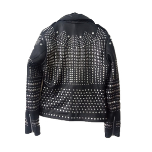 Pakistan Top High Classic Quality Breathable Women Leather Jacket Winter XL Heated Quilted Fabric Detachable Printed Techniques - Product Image 6