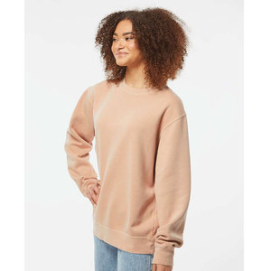 Personalizar ajuste suelto Cuello redondo alto cómodo deportes mujer gota hombro algodón francés Terry cuello redondo pulóver sudadera - Product Image 4