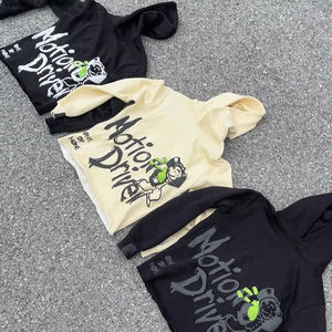 Sudaderas con capucha Gráfico personalizado Streetwear Sudadera con capucha Diseño impulsado por movimiento Hombres Jersey Edición limitada Impreso Sudadera con capucha OEM Disponible 2025 - Product Image 4