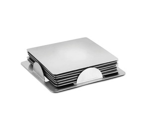 ถาดรองแก้วไม้โบราณทำด้วยมือบริสุทธิ์ชุดสีพรีเมี่ยม4ชิ้นพร้อมช้อนที่ไม่เหมือนใครเป็นพิเศษในราคาที่ต่ำมาก - Product Image 5