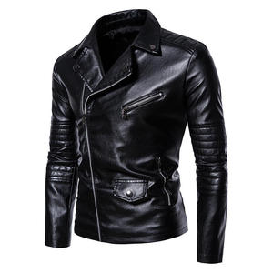 Chaqueta de cuero para hombre de alta calidad para exteriores, gran oferta, chaqueta de cuero para moto para hombre 2023 - Product Image 3