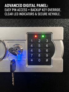 2026 स्टील वॉल्ट फ्रंट रोटरी लोडिंग कैश डिपोजिटरी सुरक्षा सुरक्षित बॉक्स ड्रॉप स्लॉट के साथ - Product Image 6