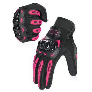Gants de moto en cuir véritable Gants de moto de course de sport Gants de moto de qualité supérieure - Product Image 1