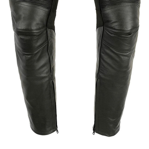 กางเกงหนังวัวแท้สำหรับผู้ชายกางเกงผ้าควิลท์หนังแท้สำหรับผู้ชายกางเกงหนังแท้น้ำหนักเบาสำหรับมืออาชีพ - Product Image 4