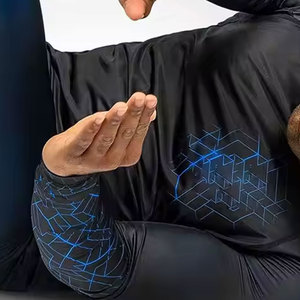 Camiseta Deportiva de Manga Larga para Hombre, Personalizable con Logotipo, de Secado Rápido, Transpirable, en Spandex/Poliéster, para Gimnasio - Product Image 5