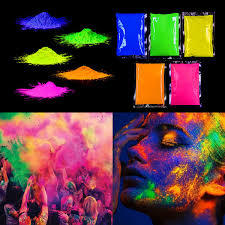 Poudre de couleur néon vibrante fournitures de fête d'halloween vente chaude prix d'usine nouveauté OEM/ODM en vrac en gros - Product Image 2