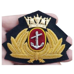 Insignes de Wok brodés à la main Étiquettes de vêtement en polyester durable avec fil d'aluminium Emblèmes du Zimbabwe Patchs Techniques tissées - Product Image 6