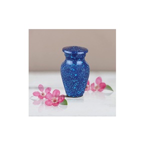 Urnas de Metal hechas a mano con temática de colores, Mini recuerdo de cremación para cenizas humanos, urna conmemorativa, suministros funerarios - Product Image 6