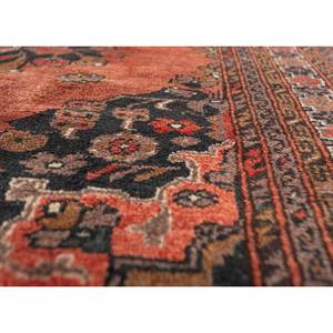 Alfombras de Lana Anudadas a Mano Aalam, Rectangulares, con Medallón Rojo Naranja y Patrones Abstractos para el Hogar -Pae-5587 para Sala de Estar y Dormitorio, 9x12 Pulgadas - Product Image 3