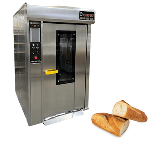 Four à faible quantité minimale de commande à 12 plateaux pour la cuisson du moteur de four rotatif à gaz 1Hp 24Kw/H avec plateaux de cuisson à chariot Altuntop pour le fabricant de four - Product Image 1