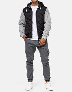 Fashionable Men Hooded Puffer <b>Jacket</b> Thickened Autumn Winter Outdoor Activity Leisure Waterproof <b>Duck</b> <b>Down</b> <b>Jacket</b> Puffer <b>Jacket</b> - Product Image 1