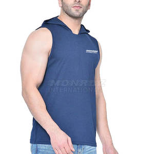 2025 sudaderas con capucha sin mangas para hombres, sin mangas Fitness informales para sudaderas con capucha, culturismo, sudaderas con capucha sin mangas para hombres 2025 - Product Image 2