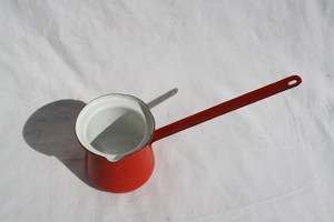 Wood Handle Lovely <b>Red</b> Floral Copper Turkish Coffee Pot Tableware Coffee <b>Cup</b> for Home Kitchen Restaurant Hotel Party Table Decor - Product Image 6