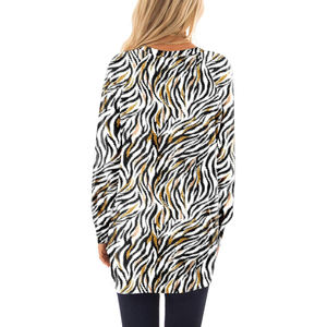 <b>Ladies</b> Knitted Digital Printing <b>T</b>-<b>shirt</b> Soft Comfortable Fabric Colorful Casual Wear Modern Stylish Design - Product Image 6